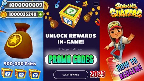 subway surfers codes 2023|Subway Surfers redeem codes – free coins and keys.